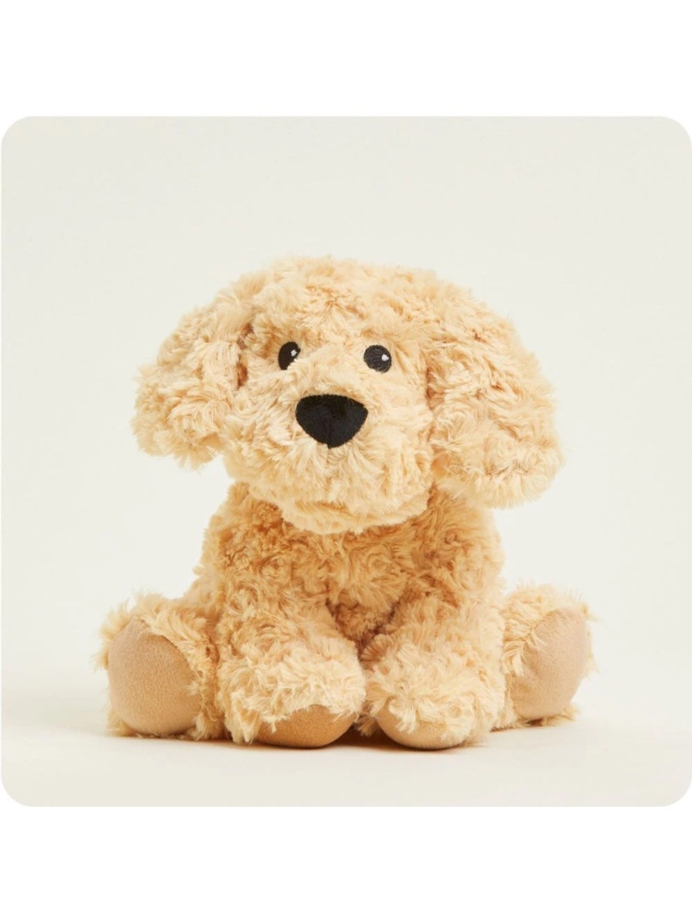 Warmies Golden Dog Soothing Microwaveable Stuffed Animal Pet Plushe Heat Pad NEW - Picture 2 of 11